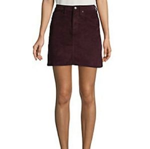 3/$30 Calvin Klein corduroy a line skirt